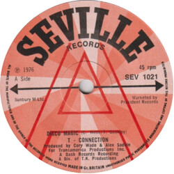 T-Connection Disco Magic / Monday Morning USED VINYL 7INCH 45 RPM SINGLE PROMO