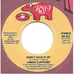 Linda Clifford Don't Give It Up USED VINYL 7INCH 45 RPM SINGLE
