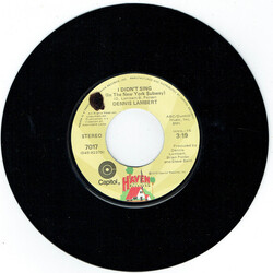 Dennis Lambert I Didn't Sing (In The New-York Subway) USED VINYL 7INCH 45 RPM SINGLE STEREO