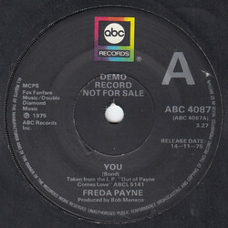 Freda Payne You USED VINYL 7INCH 45 RPM SINGLE PROMO
