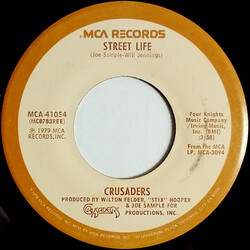The Crusaders Street Life USED VINYL 7INCH 45 RPM SINGLE