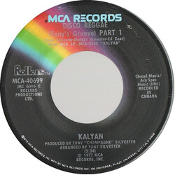 Kalyan Disco Reggae (Tony's Groove) USED VINYL 7INCH SINGLE