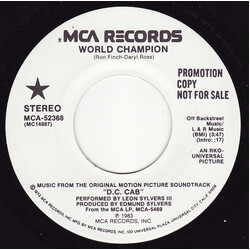 Leon Sylvers World Champion USED VINYL 7INCH PROMO