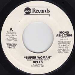 The Dells Super Woman USED VINYL 7INCH 45 RPM PROMO