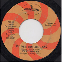 Jerry Butler Hey, Western Union Man USED VINYL 7INCH 45 RPM SINGLE