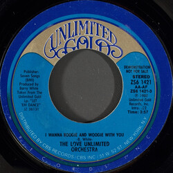 Love Unlimited Orchestra I Wanna Boogie And Woogie With You USED VINYL 7INCH 45 RPM SINGLE PROMO