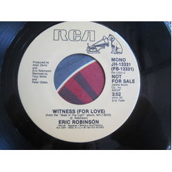 Eric Robinson (4) Witness USED VINYL 7INCH 45 RPM PROMO