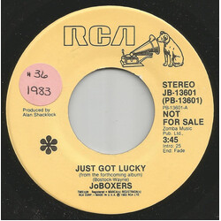 JoBoxers Just Got Lucky USED VINYL 7INCH 45 RPM SINGLE PROMO