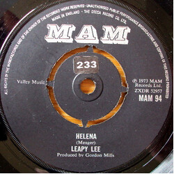Leapy Lee Helena USED VINYL 7INCH