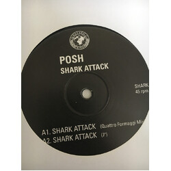 Posh (3) Shark Attack USED VINYL 12INCH 45 RPM SINGLE PROMO STEREO