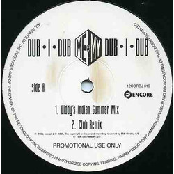 Me & My Dub-I-Dub USED VINYL 12INCH PROMO