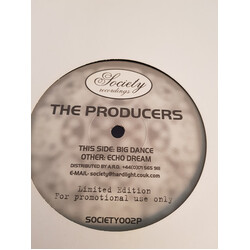The Producers Big Dance USED VINYL 12INCH LIMITED EDITION PROMO