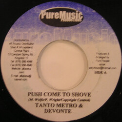 Tanto Metro & Devonte / Patchy / Shad Du Push Comes To Shove / Never Apologize USED VINYL 7INCH 45 RPM
