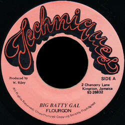 Flourgon Big Batty Gal USED VINYL 7INCH 45 RPM