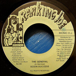 Scion Success The General USED VINYL 7INCH 45 RPM