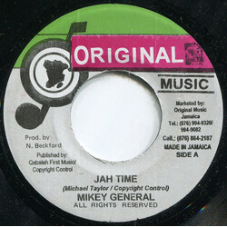 Mikey General Jah Time USED VINYL 7INCH