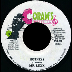 Mr. Lexx Hotness USED VINYL 7INCH 45 RPM