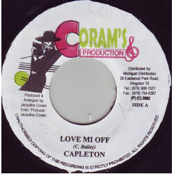 Capleton Love Mi Off USED VINYL 7INCH