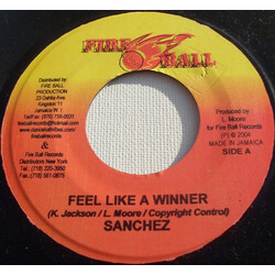 Sanchez Feel Like A Winner USED VINYL 7INCH 45 RPM