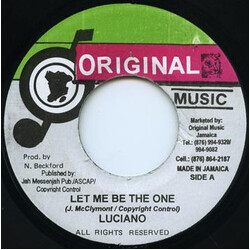 Luciano (2) Let Me Be The One USED VINYL 7INCH 45 RPM