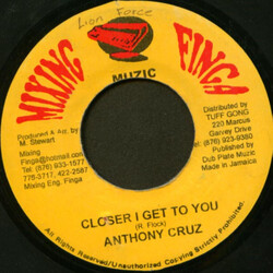 Anthony Cruz Closer I Get To You USED VINYL 7INCH 45 RPM