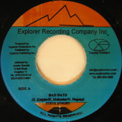 Steve Knight (8) Bad Days USED VINYL 7INCH 45 RPM