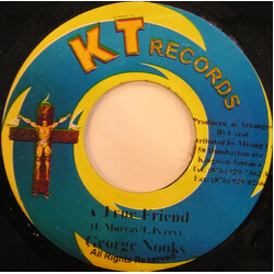 George Nooks A True Friend USED VINYL 7INCH 45 RPM