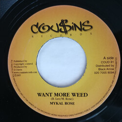 Michael Rose / Richie Davis Want More Weed / What A Pity USED VINYL 7INCH 45 RPM
