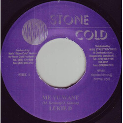 Lukie D / Bobby Crystal Me Yu Want / Jah Jah USED VINYL 7INCH 45 RPM