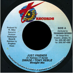 Swade / Tony Rebel Just Friends USED VINYL 7INCH 45 RPM