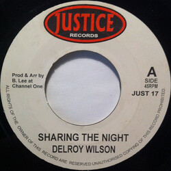 Delroy Wilson Sharing The Night Together USED VINYL 7INCH