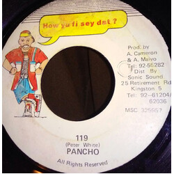 Peter White Pancho 119 USED VINYL 7INCH 45 RPM