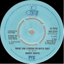 Barry White What Am I Gonna Do With You? USED VINYL 7INCH 45 RPM
