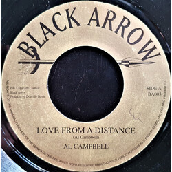 Al Campbell Love from A Distance USED VINYL 7INCH 45 RPM SINGLE