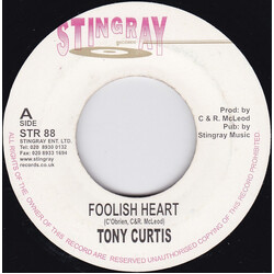 Tony Curtis Foolish Heart USED VINYL 7INCH 45 RPM