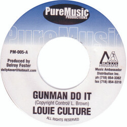 Louie Culture / Lukie D Gunman Do It / Love Is The Answer USED VINYL 7INCH 45 RPM