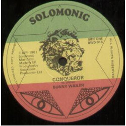 Bunny Wailer Conqueror USED VINYL 12INCH 45 RPM