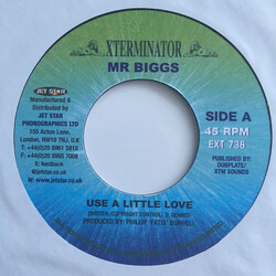 Mr. Biggs (2) Use A Little Love USED VINYL 7INCH 45 RPM