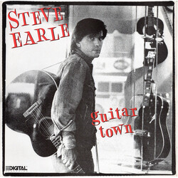 Steve Earle Guitar Town Vinyl LP USED
