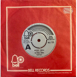 The Real Thing Vicious Circle USED VINYL 7INCH 45 RPM SINGLE PROMO