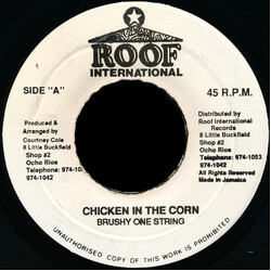 Brushy One String Chicken In The Corn USED VINYL 7INCH 45 RPM