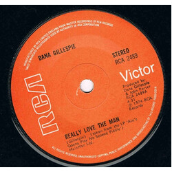 Dana Gillespie Really Love The Man USED VINYL 7INCH SINGLE