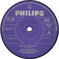 Dusty Springfield Some Of Your Lovin' USED VINYL 7INCH SINGLE 45 RPM MONO