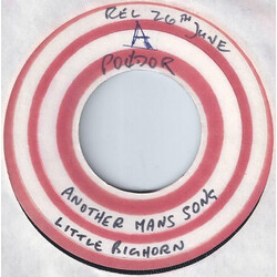 Little Big Horn (2) Another Man's Song / Just A Game USED VINYL 7INCH 45 RPM SINGLE WHITE LABEL