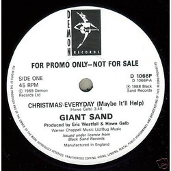 Giant Sand Christmas Everyday (Maybe It'll Help) USED VINYL 7INCH PROMO