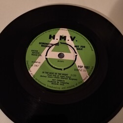 Ray Charles In The Heat Of The Night USED VINYL 7INCH 45 RPM SINGLE PROMO