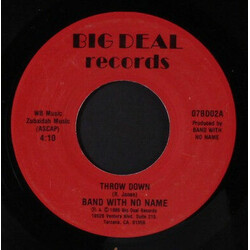 Band With No Name Throw Down USED VINYL 7INCH 45 RPM SINGLE
