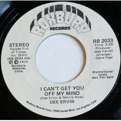 Big Dee Irwin I Can't Get You Off My Mind USED VINYL 7INCH 45 RPM SINGLE PROMO