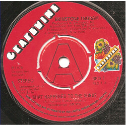 Brimstone Ingram What Happened To The Songs USED VINYL 7INCH 45 RPM PROMO STEREO
