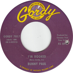 Bunny Paul I'm Hooked USED VINYL 7INCH 45 RPM SINGLE